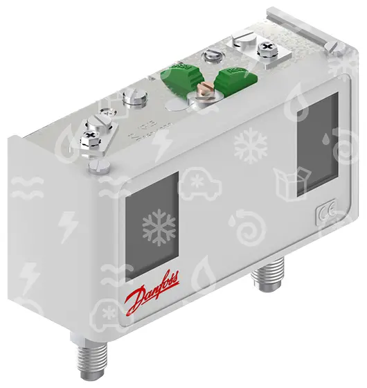 Presostat kombinovaný Danfoss KP15